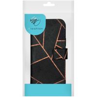 imoshion Design Softcase Bookcase Samsung Galaxy S10 - Black Graphic