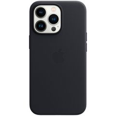 Apple Leather Backcover MagSafe Apple iPhone 13 Pro - Midnight