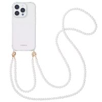 imoshion Backcover met Telefoonkoorden Apple iPhone 16 Pro Max - Parels