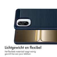 imoshion Brushed Backcover OnePlus Nord CE5 - Donkerblauw