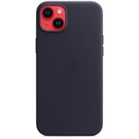 Apple Leather Backcover MagSafe Apple iPhone 14 Plus - Ink