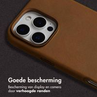 Accezz Vintage Leather Magsafe Backcover Apple iPhone 16 Pro Max - Tabacco Cognac