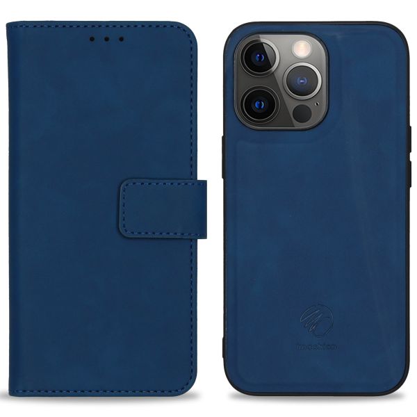 imoshion Uitneembare 2-in-1 Luxe Bookcase Apple iPhone 13 Pro - Blauw