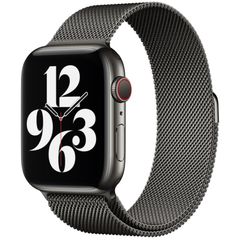 Apple Milanese Loop Band Apple Watch Series 1-10 / SE / Ultra (2) - 42/44/45/46/49 mm - Graphite