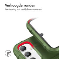 imoshion Rugged Shield Backcover Samsung Galaxy A34 (5G) - Donkergroen