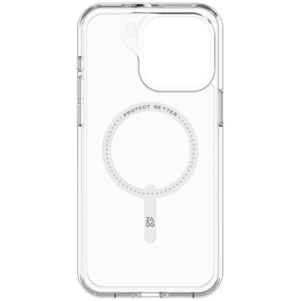 ZAGG Crystal Palace Snap Backcover MagSafe iPhone 15 Pro Max - Transparant