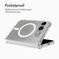 Accezz Xtreme Impact Backcover met MagSafe Apple iPhone Duo - Transparant