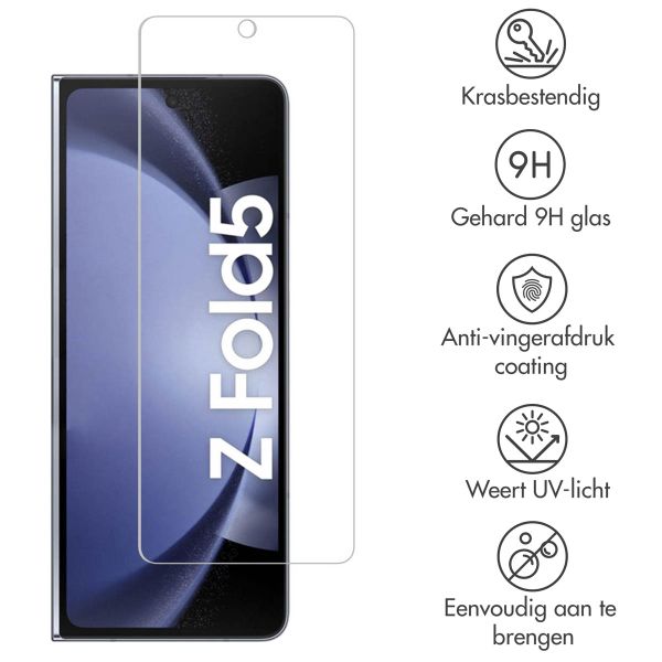 Accezz Gehard Glas Screenprotector Samsung Galaxy Z Fold 5