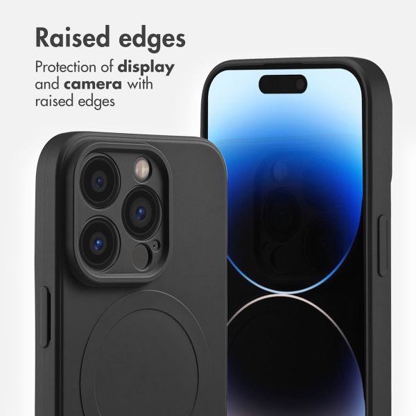 imoshion Colour Back Cover with MagSafe Apple iPhone 14 Pro - Black