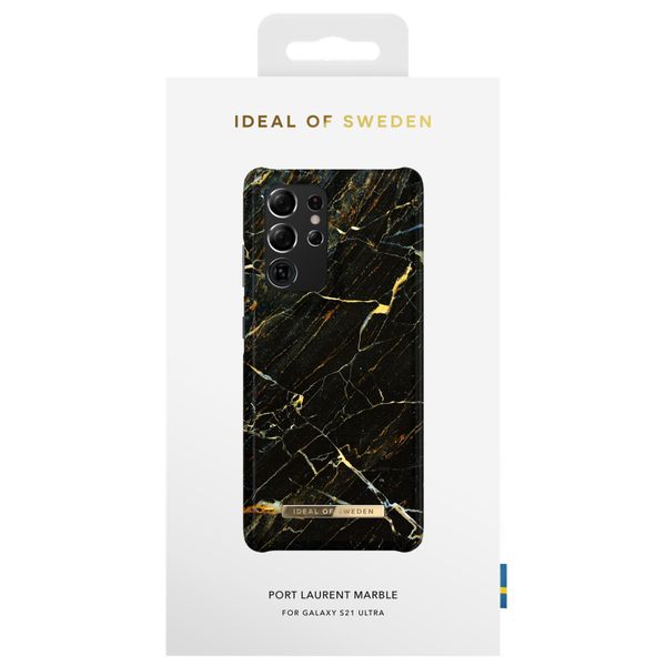 iDeal of Sweden Fashion Backcover Galaxy S21 Ultra - Port Laurent Marble