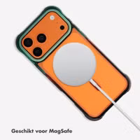 Selencia Gradient Backcover met MagSafe Apple iPhone 17 Pro Max - Groen / Bruin