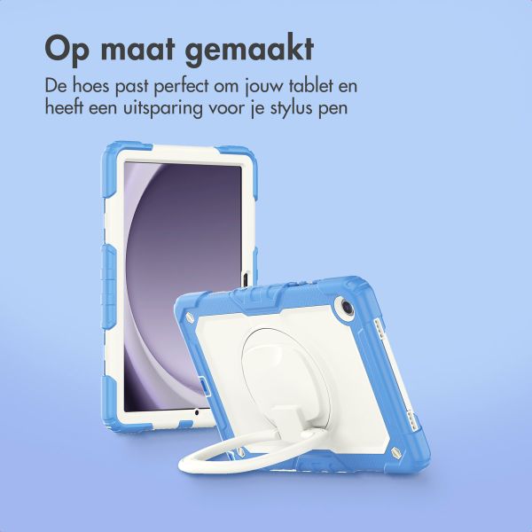 imoshion Rugged Kidsproof Backcover Samsung Galaxy Tab A9 Plus - Blauw