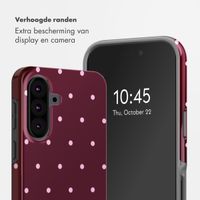 Selencia Vivid Backcover Samsung Galaxy A37 (5G) - Happy Dots Burgundy