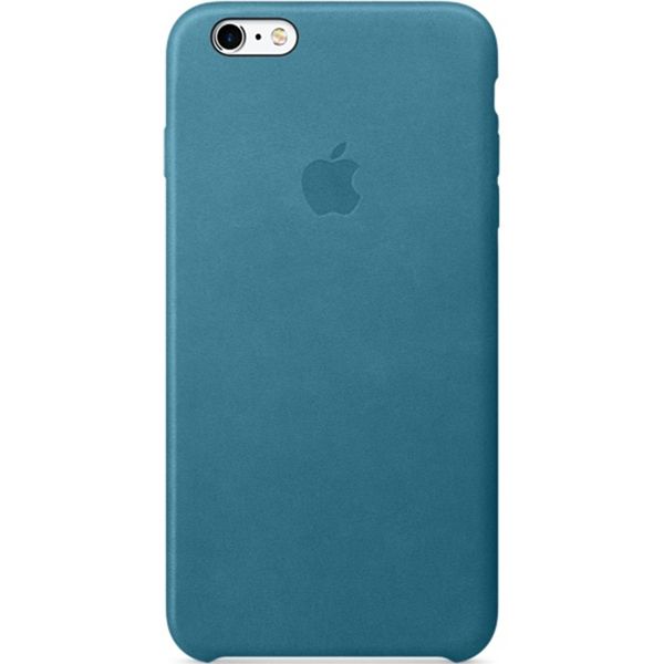 Apple Leather Backcover iPhone 6(s) Plus - Marine Blue