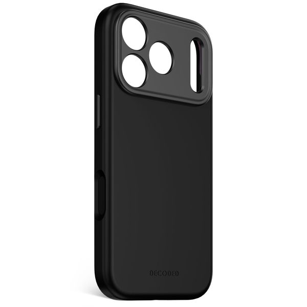 Decoded Silicone Backcover MagSafe Apple iPhone 17 Pro - Phantom Black