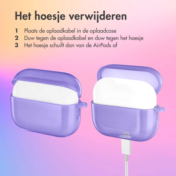 imoshion Neon Case Apple AirPods Pro 2  - Paars