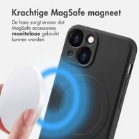 imoshion Color Backcover met MagSafe iPhone 13 Mini - Zwart