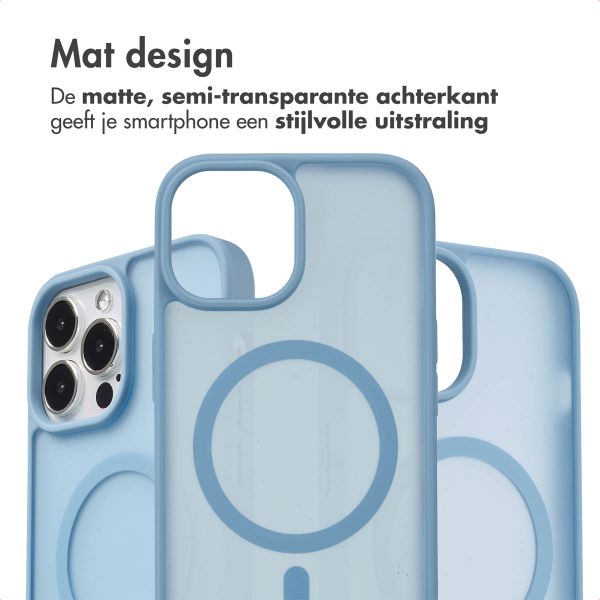 imoshion Color Guard Backcover met MagSafe iPhone 13 Pro Max - Lichtblauw