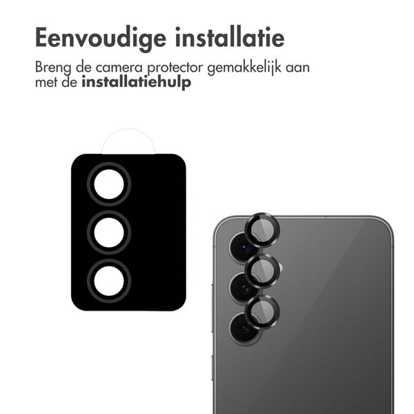 imoshion 2 Pack Camera lens protector voor de Samsung Galaxy S25 FE - Zwart