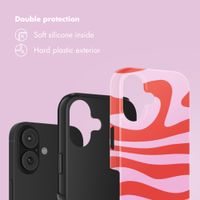 Selencia Vivid Back Cover Apple iPhone 17 - Dream Swirl Pink