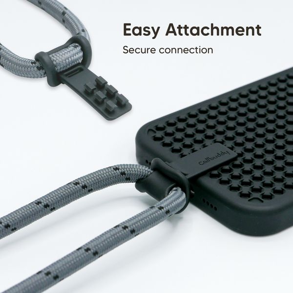 Callbuddy Lanyard - Cross Body Telefoonkoord - Shadow Gray