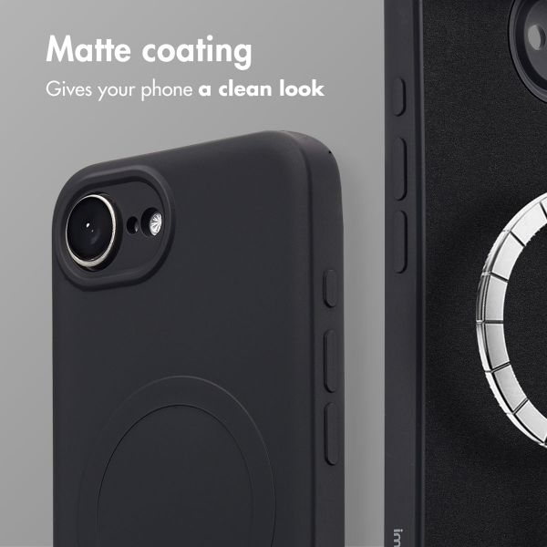 imoshion Colour Back Cover with MagSafe Apple iPhone 17e / 16e - Black