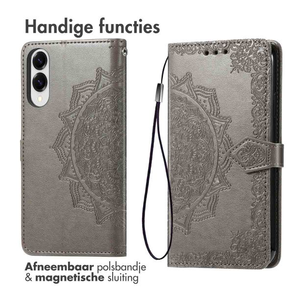 imoshion Mandala Bookcase Motorola Moto G56 - Grijs