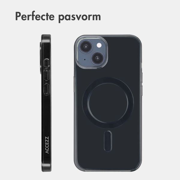 Accezz Lite Backcover met MagSafe Apple iPhone 13 - Smokey Clear