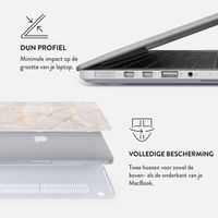 Burga Hardshell Cover voor de MacBook Pro 16 inch (2021 / 2023 M3 chip / 2024 M4 chip) - A2485 / A2780 / A2991 / A3186 / A3403 - Vanilla Sand