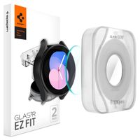 Spigen EZ FIT Glas.tR Screenprotector met applicator Samsung Galaxy Watch 4 / 5 - 40 mm - Transparant