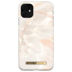 iDeal of Sweden Fashion Backcover Apple iPhone 11 - Rose Pearl Marble