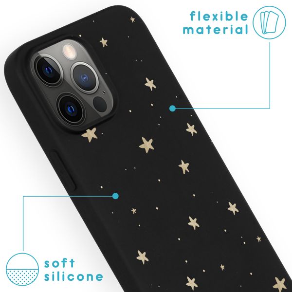 imoshion Design hoesje iPhone 13 Pro Max - Stars Gold