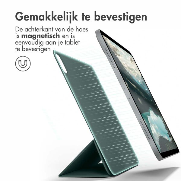 imoshion Magnetic Bookcase iPad Pro 11 (2018/2020/2021/2022) - Donkergroen