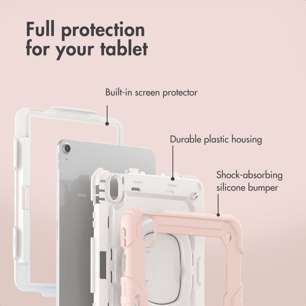 imoshion Rugged Kidsproof Back Cover Apple iPad Air 11 inch (2026) M4 / (2025) M3 / (2024) M2 - Pink