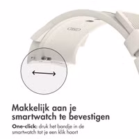 imoshion Siliconen bandje voor de OnePlus Watch 3 / 2 / 2R / Oppo Watch X2 / X - Beige