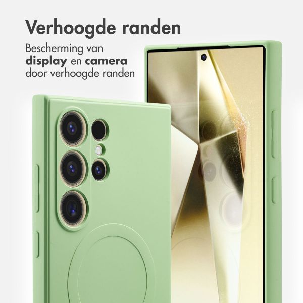 imoshion Color Backcover met MagSafe Samsung Galaxy S24 Ultra - Groen