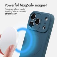 imoshion Colour Back Cover with MagSafe Apple iPhone 17 Pro - Dark Blue