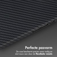 Accezz MagSafe Kevlar® Backcover Apple iPhone 17e / 16e - Zwart
