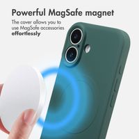 imoshion Colour Back Cover with MagSafe Apple iPhone 17 - Dark Green