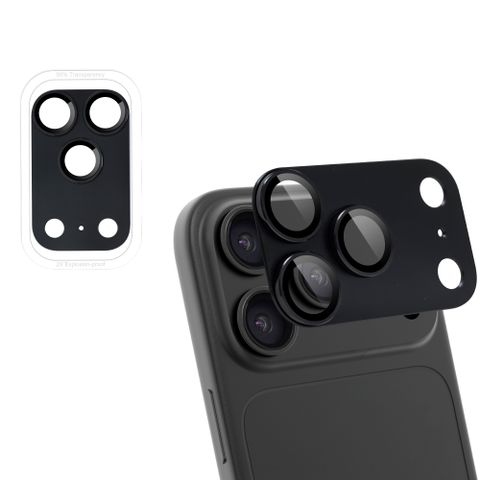 imoshion Camera Protector Glas 2 Pack Apple iPhone 18 Pro / 17 Pro - Zwart