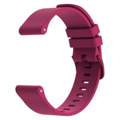 imoshion Siliconen sportbandje met gesp - Universeel 22 mm aansluiting - Fuchsia