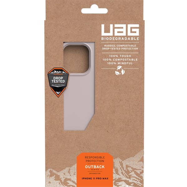 UAG Outback Backcover iPhone 11 Pro Max - Lila