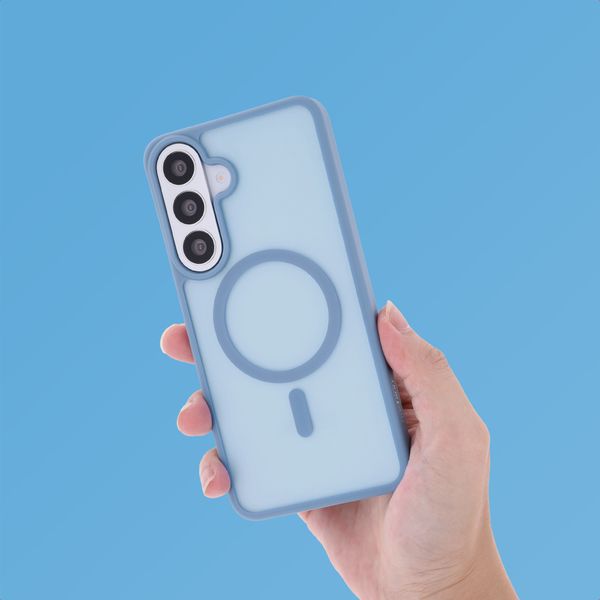imoshion Color Guard Backcover met MagSafe Samsung Galaxy S26 FE / S25 FE - Lichtblauw