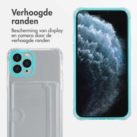 imoshion Softcase Backcover met pasjeshouder iPhone 11 Pro - Transparant