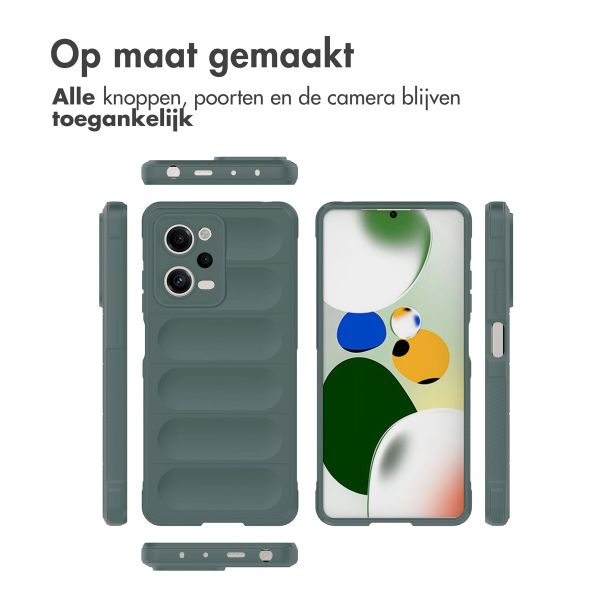 imoshion EasyGrip Backcover Xiaomi Redmi Note 12 Pro (5G) - Donkergroen