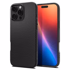 Spigen Liquid Air™ Backcover Apple iPhone 16 Pro - Matte Black