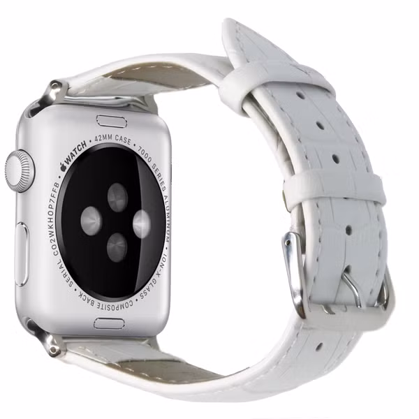 imoshion Krokodil leder bandje Apple Watch Series 1-10 / SE / Ultra (2) - 42/44/45/49