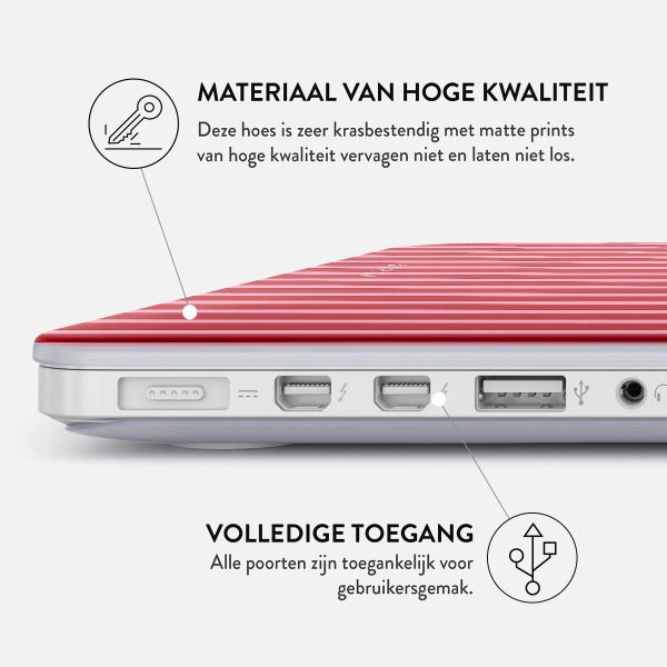 Burga Hardshell Cover Apple MacBook Pro 16 inch (2021 / 2023 M3 / 2024 M4 / 2026 M5) - Strawberry Jam