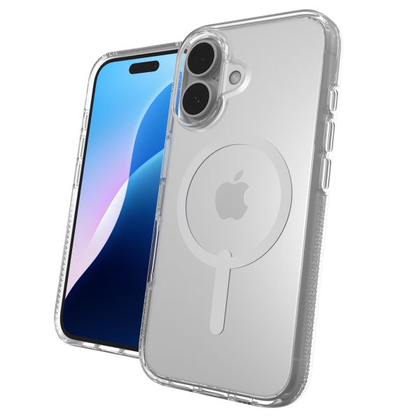 ZAGG Crystal Palace Snap Backcover MagSafe Apple iPhone 16 - Transparant