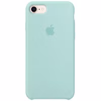 Apple Silicone Backcover Apple iPhone SE (2022 / 2020) / 8 / 7 - Marine Green